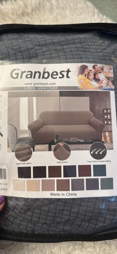 Granbest grey sofa cover - sofa, 1
